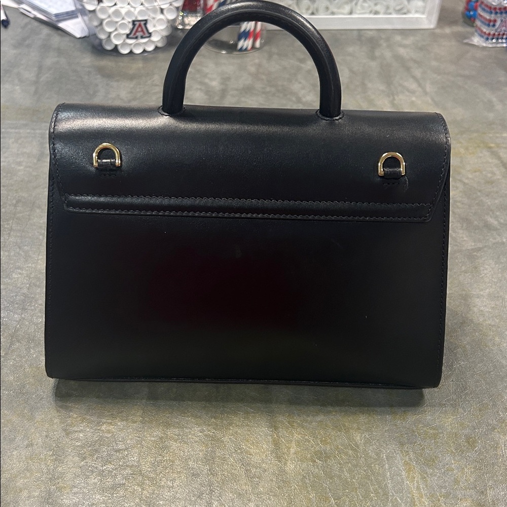 Demellier London The Vancouver Clutch- Black Smooth - Picture 3 of 7